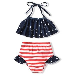 American Flag Swimsuit Bikini